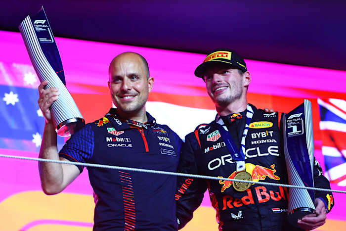 Gianpiero Lambiase - Max Verstappen - Red Bull